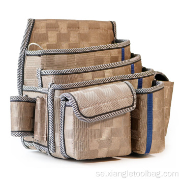 Multi Belt Pouch Electrician Organizer Midjeverktygsväska